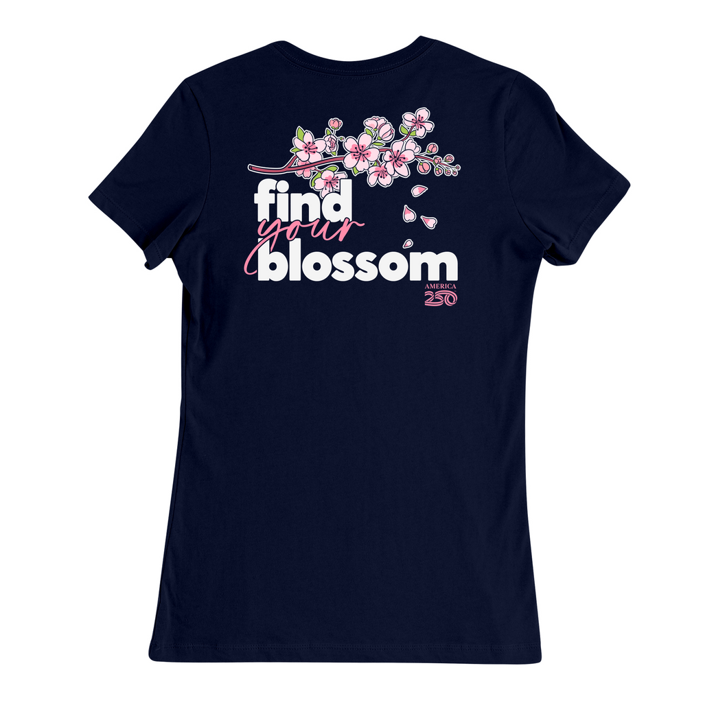 Womens Medium Navy Women's Short Sleeve Tee