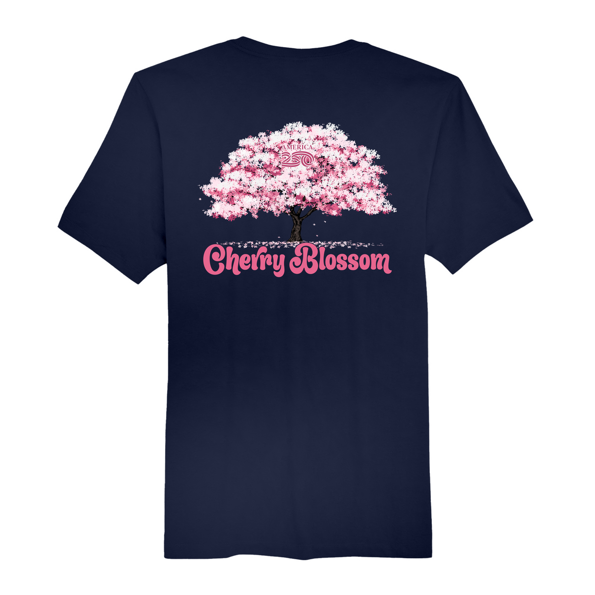 Mens Medium Navy Short Sleeve Tee