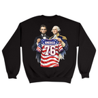 Unisex Medium Black Crewneck Sweatshirt