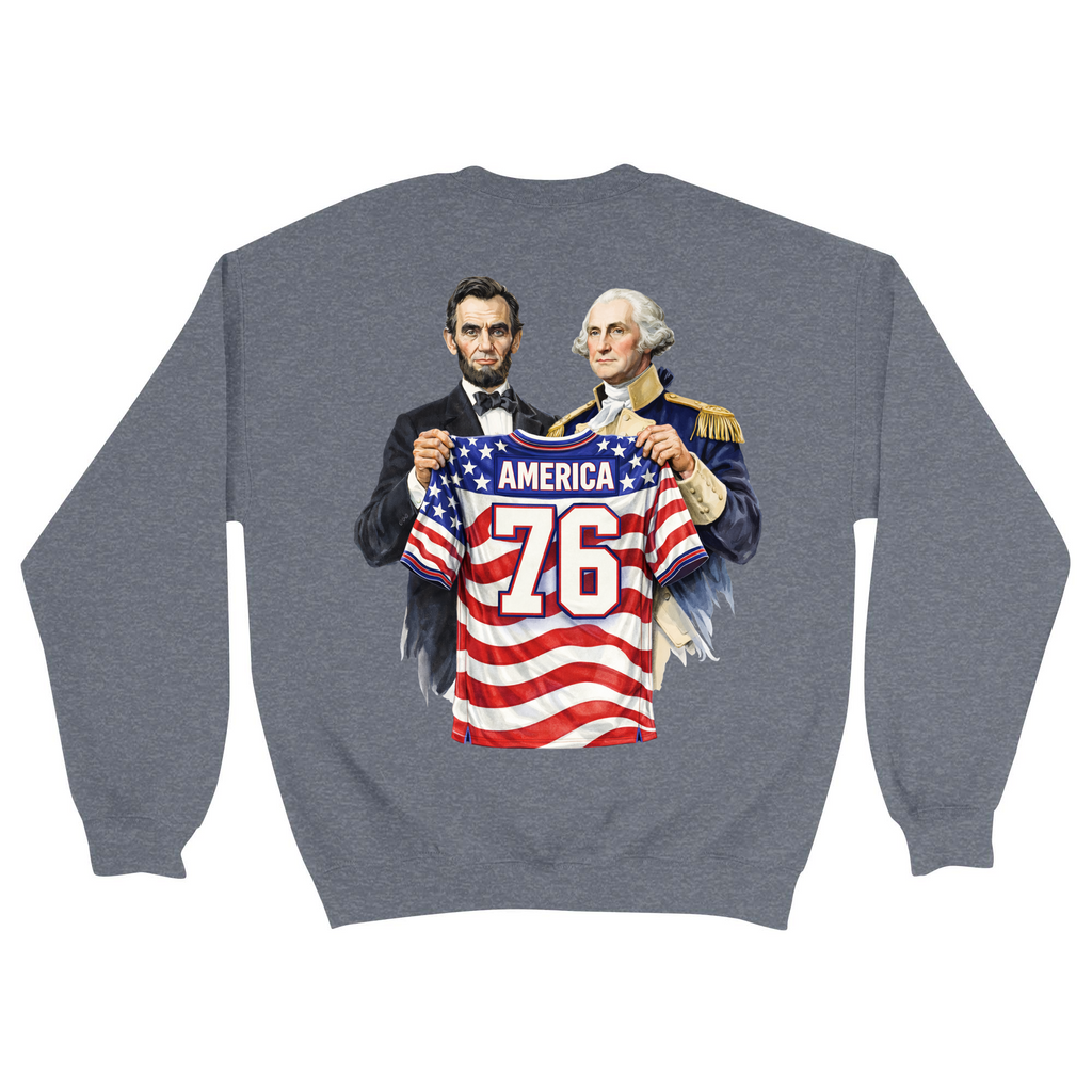 Unisex Medium Dark Ash Crewneck Sweatshirt