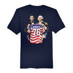 Mens Medium Navy Short Sleeve Tee