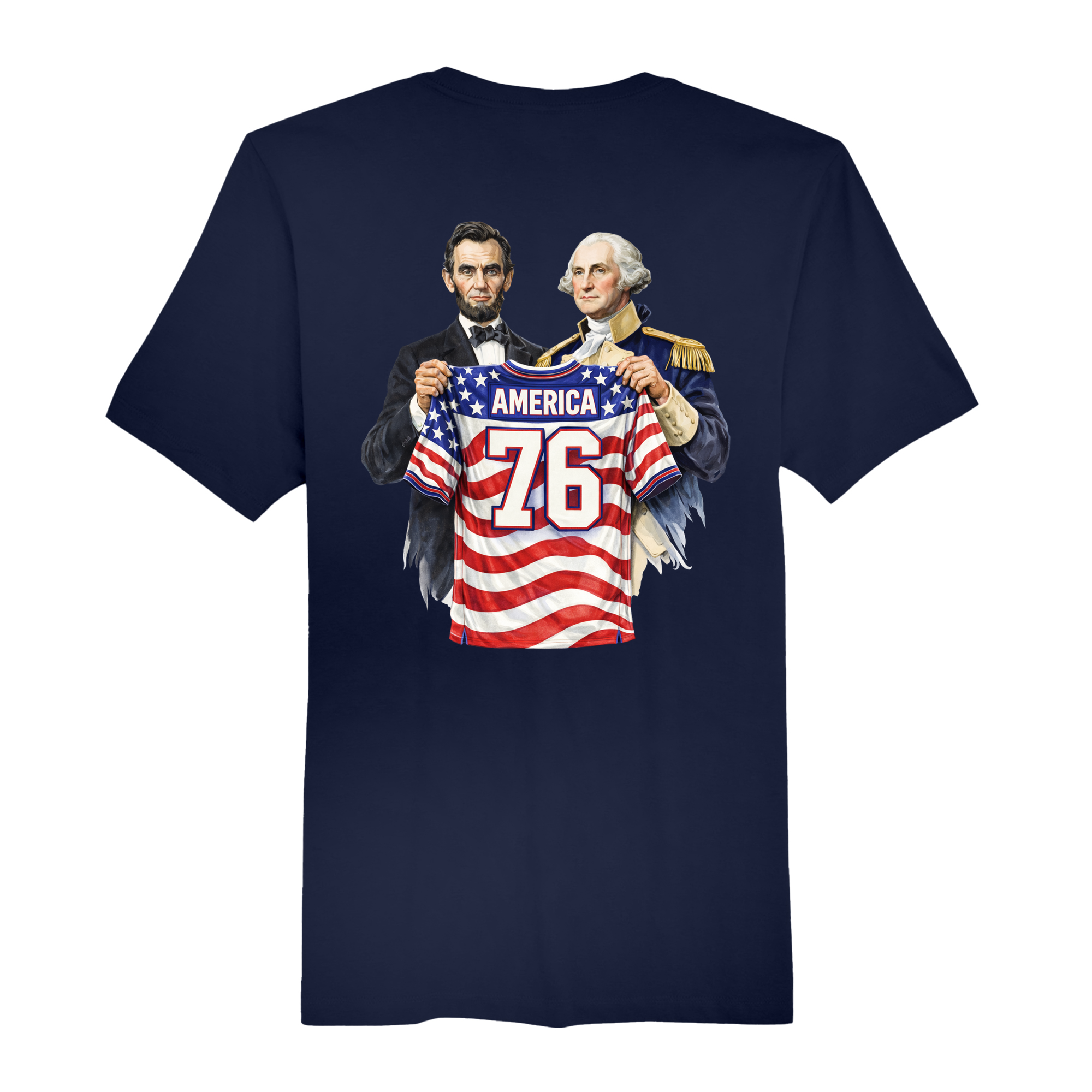 Mens Medium Navy Short Sleeve Tee