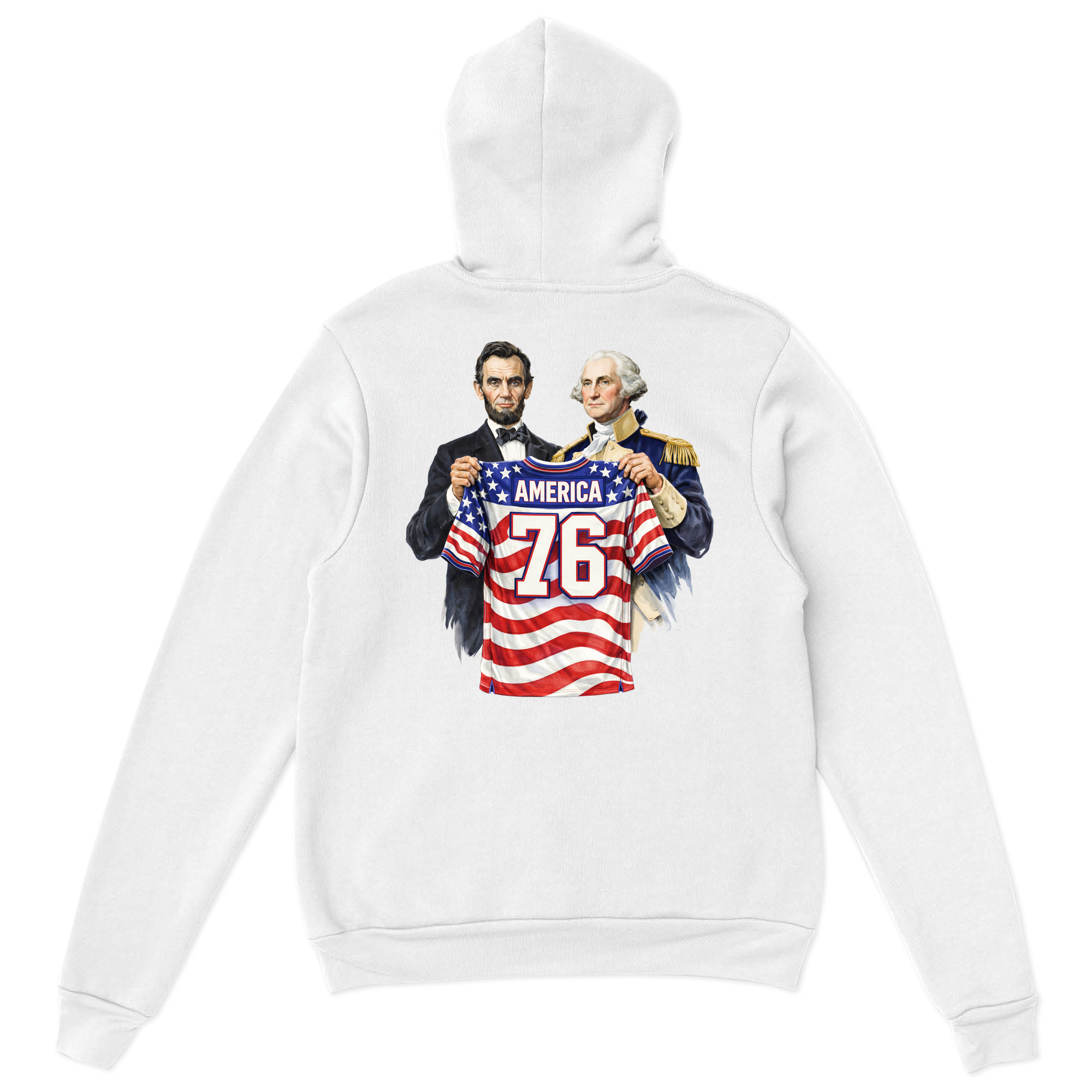 Mens Medium White Style_Hoodie