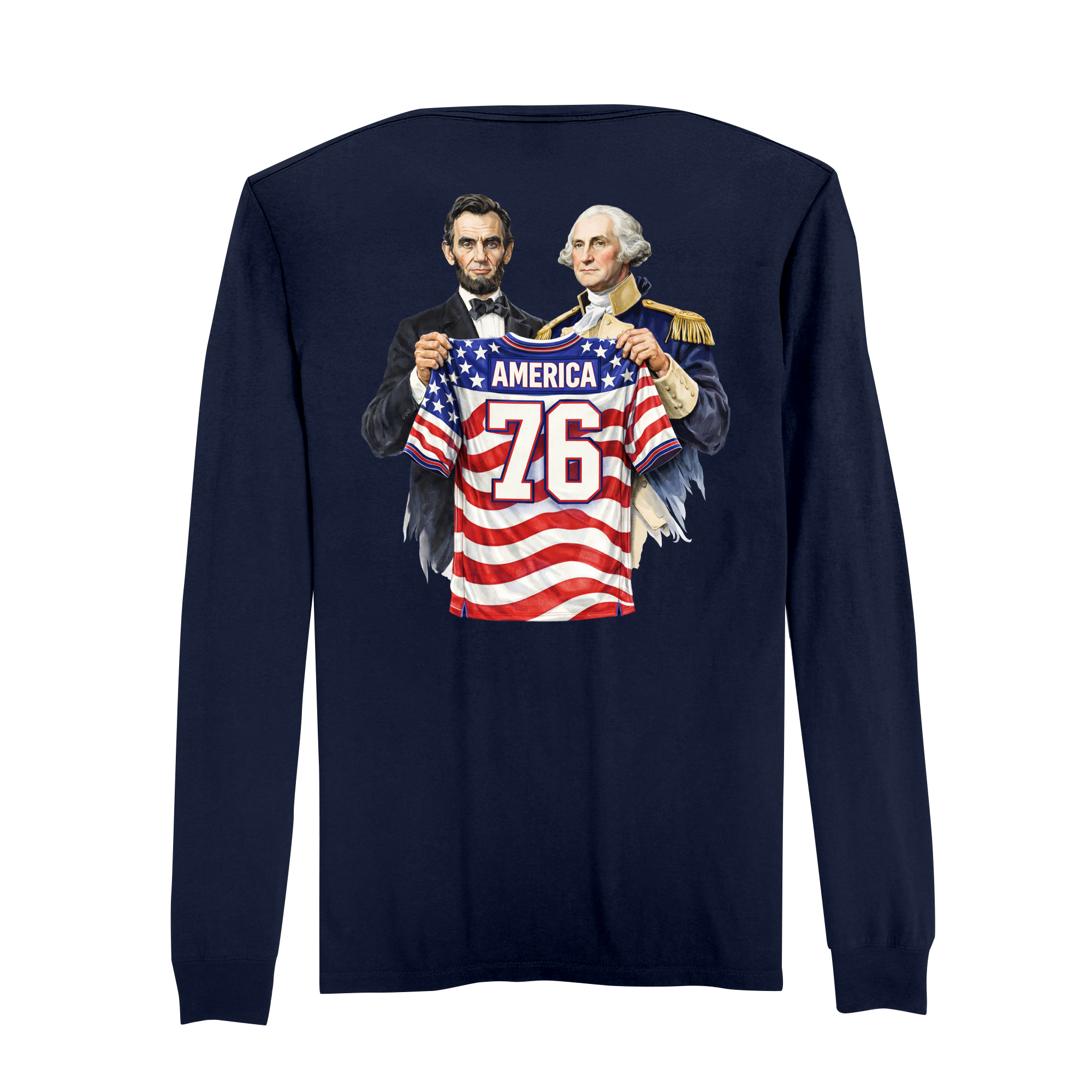 Mens Medium Strong Navy Style_Long Sleeve