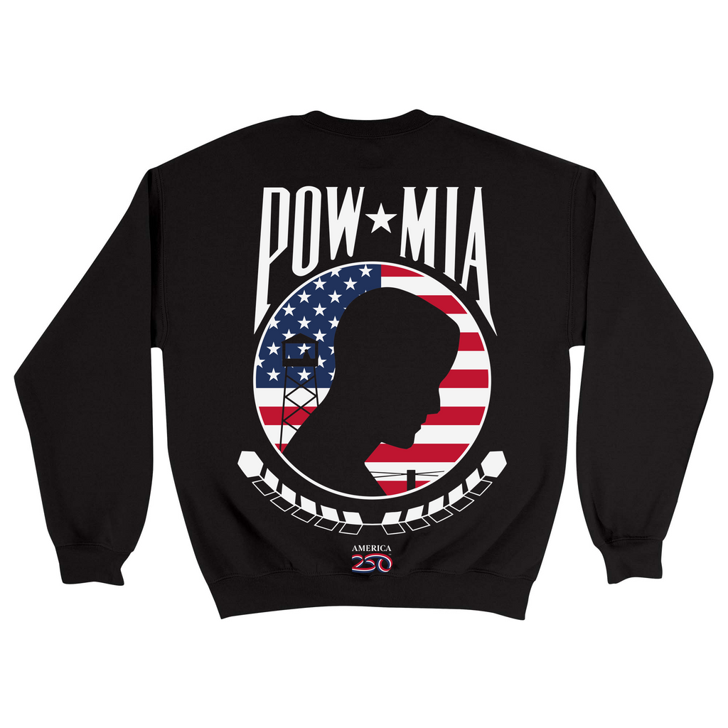 Unisex Medium Black Crewneck Sweatshirt