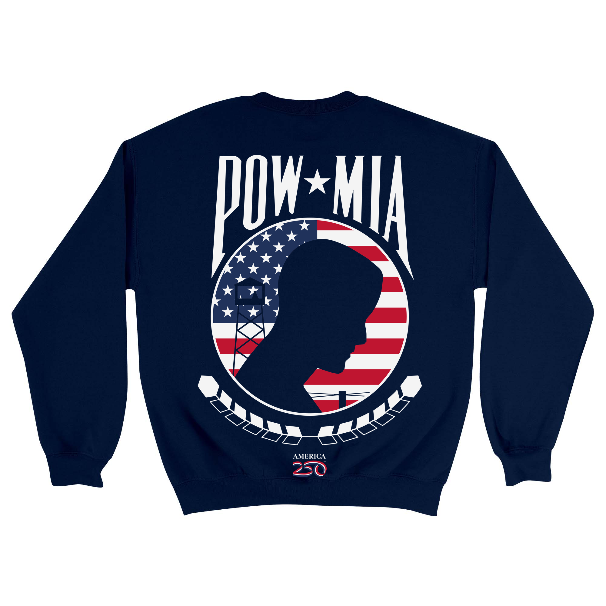 Unisex Medium Navy Crewneck Sweatshirt