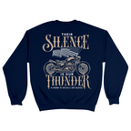 Unisex Medium Navy Crewneck Sweatshirt