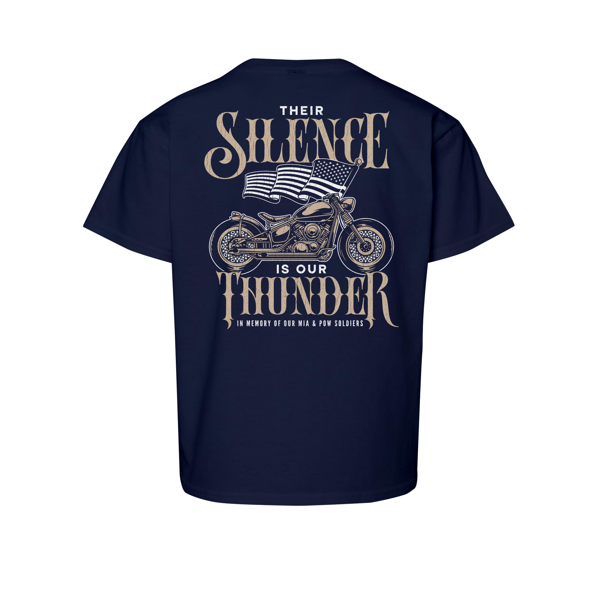 Kids Medium Navy Style_T-Shirt