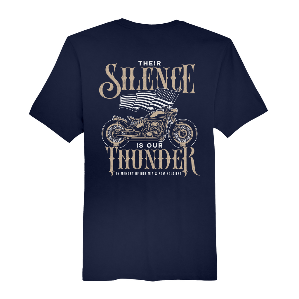 Mens Medium Navy Short Sleeve Tee