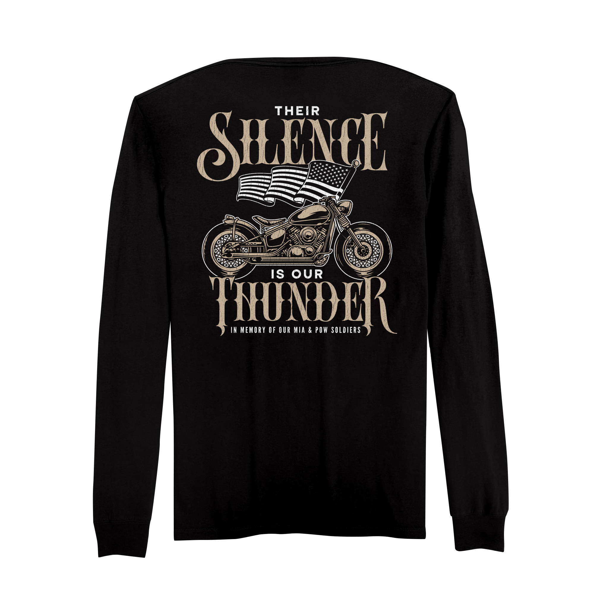 Mens Medium Deep Black Style_Long Sleeve