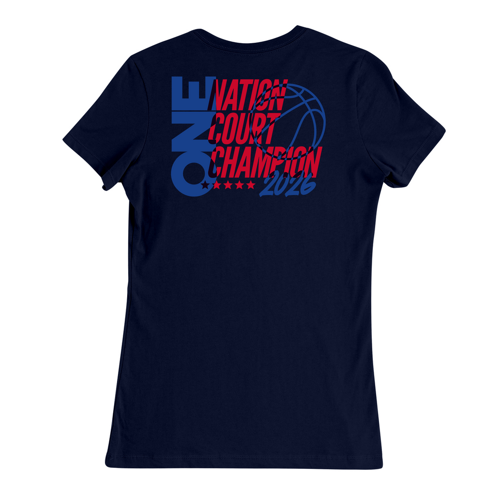 Womens Medium Navy Women's Short Sleeve Tee