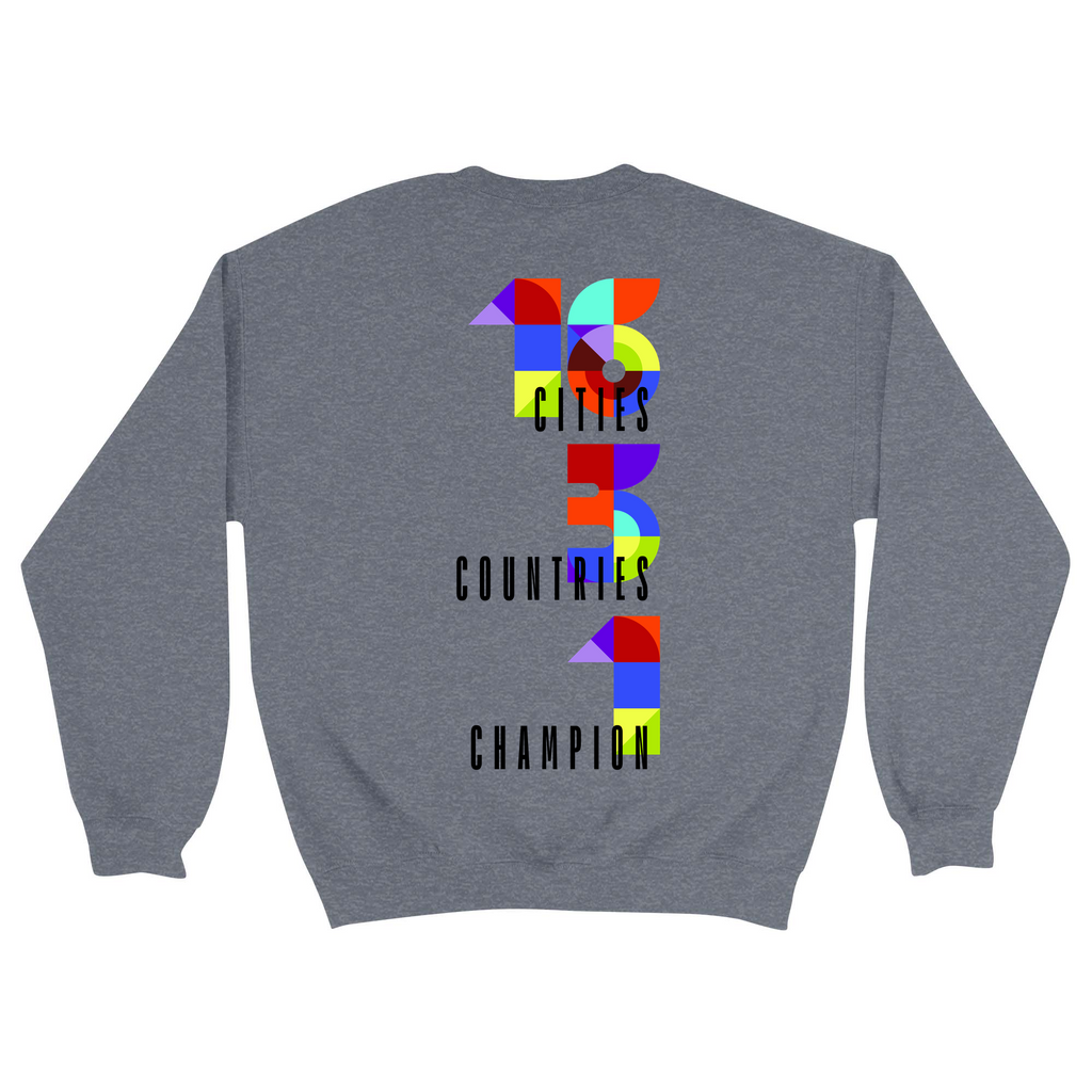 Unisex Medium Dark Ash Crewneck Sweatshirt