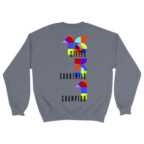 Unisex Medium Dark Ash Crewneck Sweatshirt