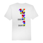 Mens Medium White Short Sleeve Tee