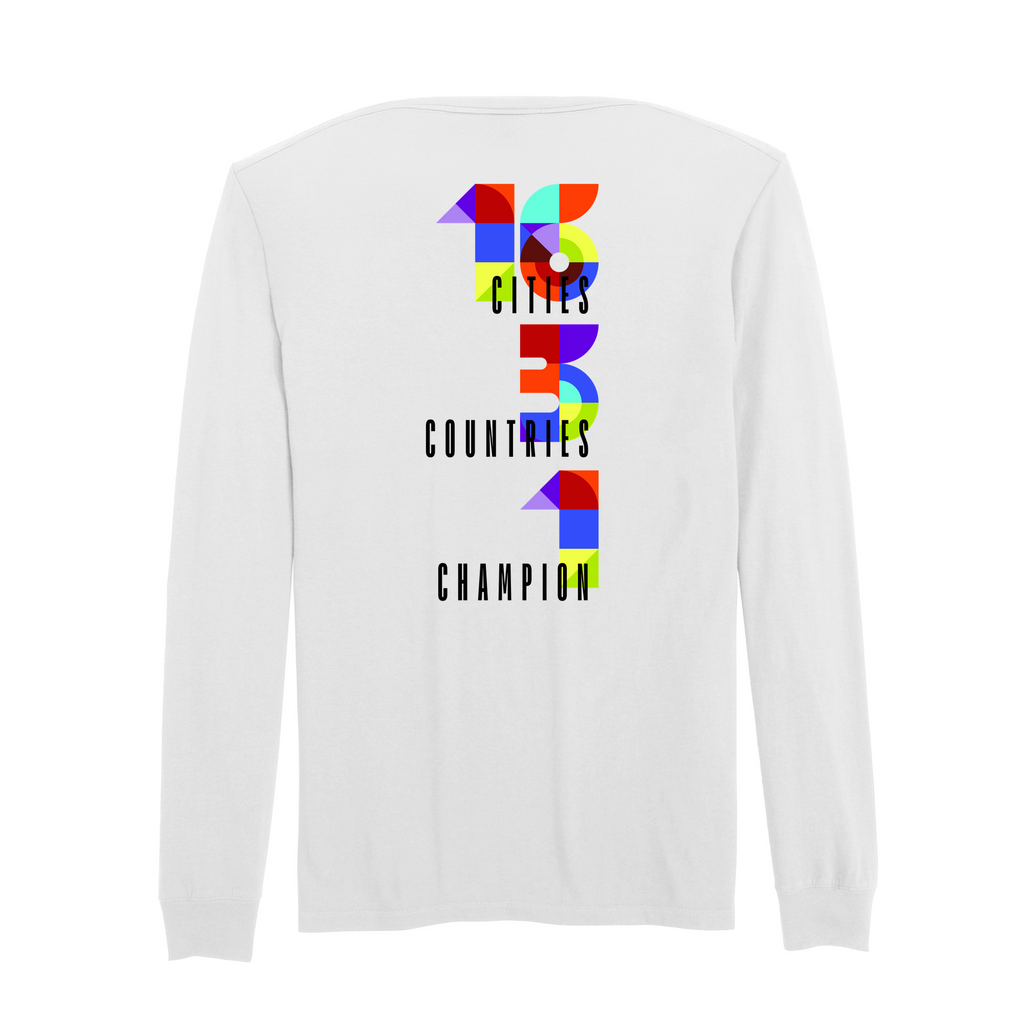 Mens Medium White Style_Long Sleeve
