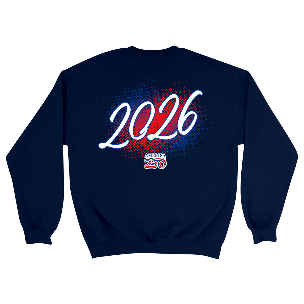 Unisex Medium Navy Crewneck Sweatshirt