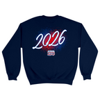 Unisex Medium Navy Crewneck Sweatshirt