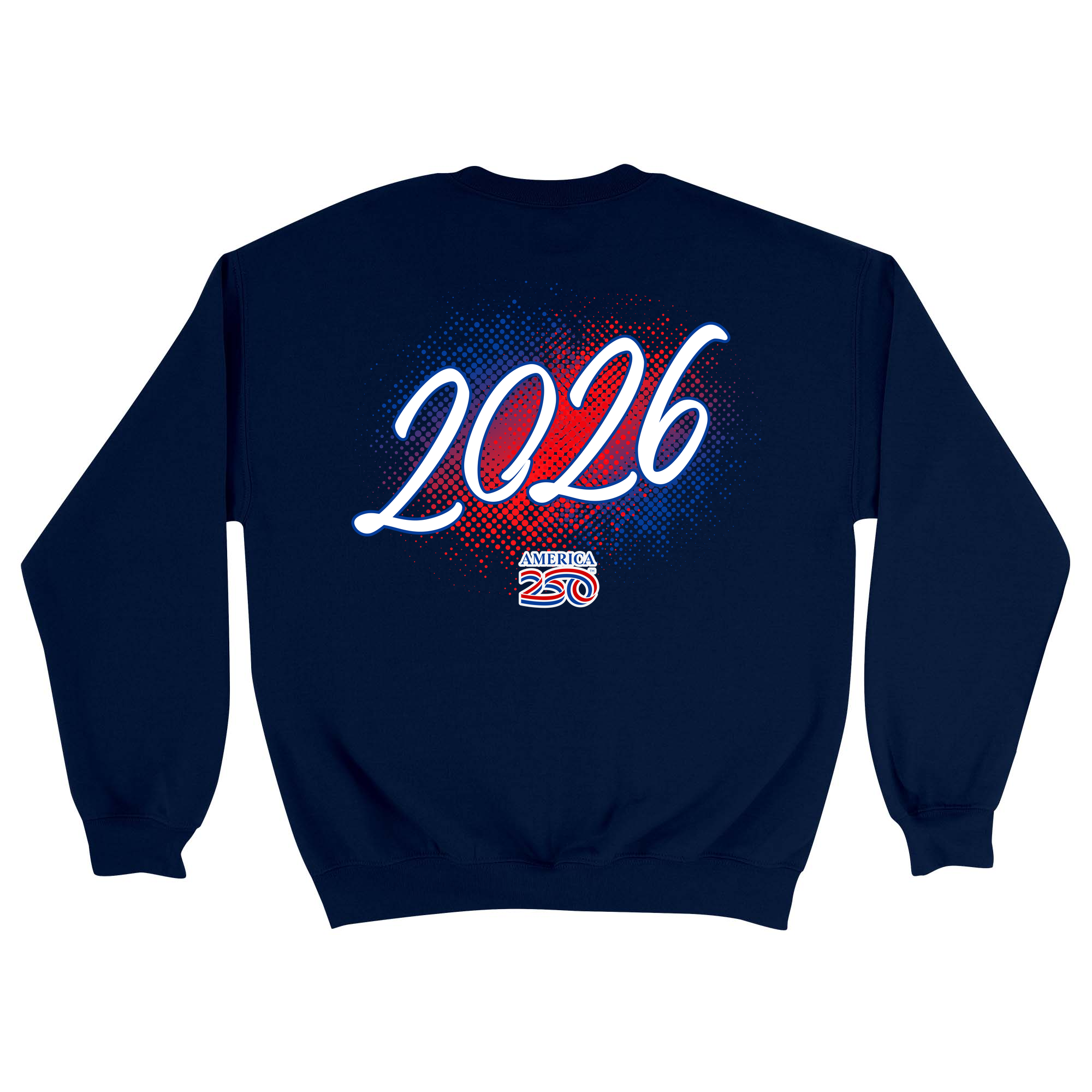 Unisex Medium Navy Crewneck Sweatshirt