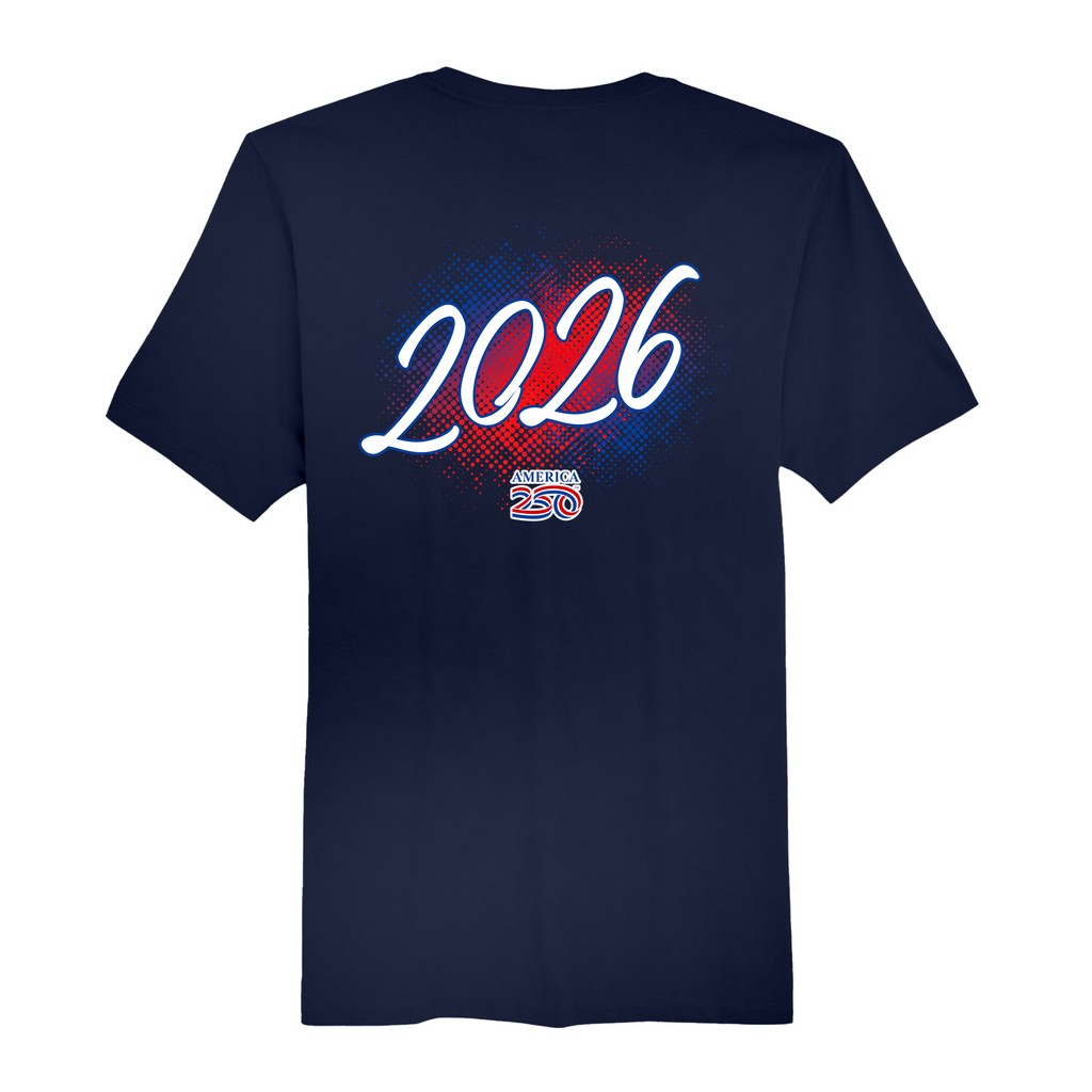 Mens Medium Navy Short Sleeve Tee