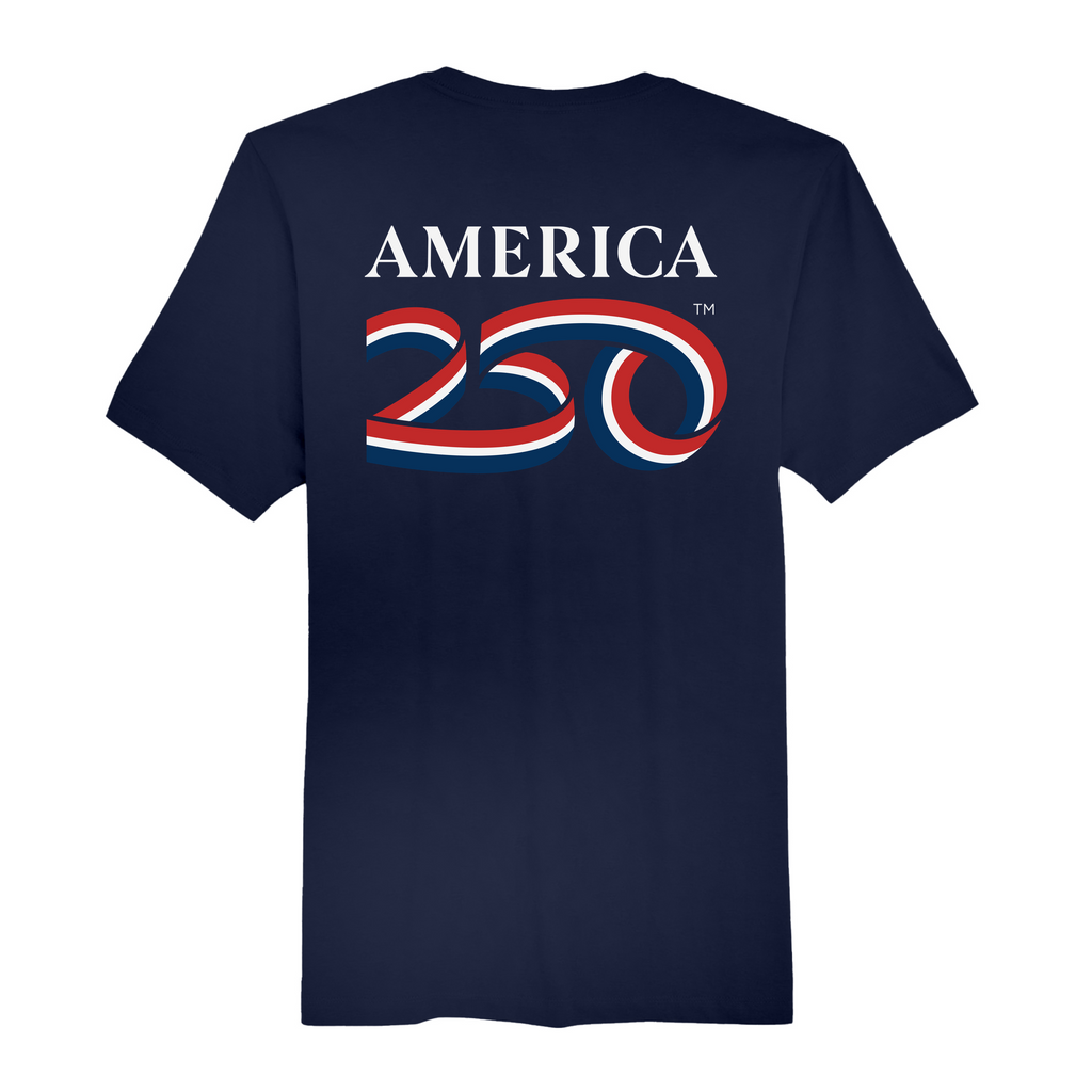 Mens Medium Navy Short Sleeve Tee
