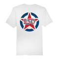 Mens Medium White Short Sleeve Tee