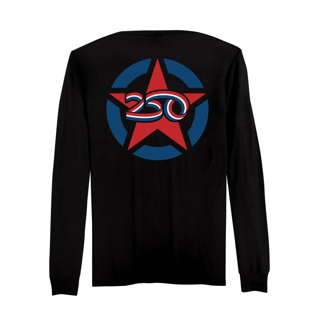 Mens Medium Deep Black Style_Long Sleeve