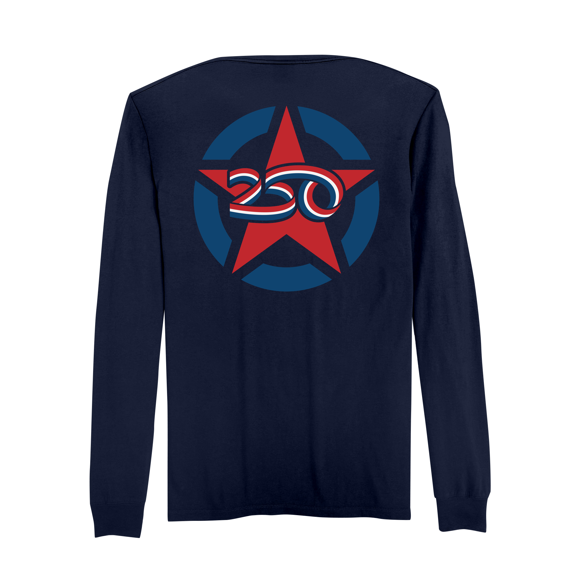Mens Medium Strong Navy Style_Long Sleeve