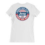 Womens Medium White Women's Short Sleeve Tee