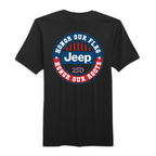Mens Medium Black Short Sleeve Tee