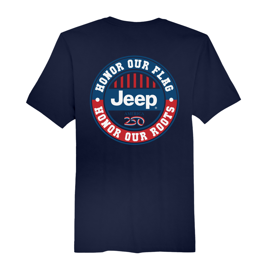 Mens Medium Navy Short Sleeve Tee
