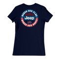 Womens Medium Navy Women's Short Sleeve Tee