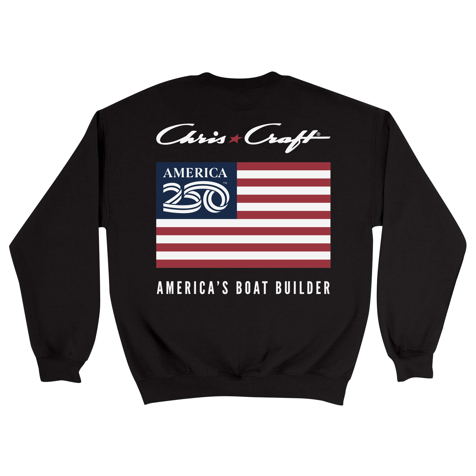 Unisex Medium Black Crewneck Sweatshirt