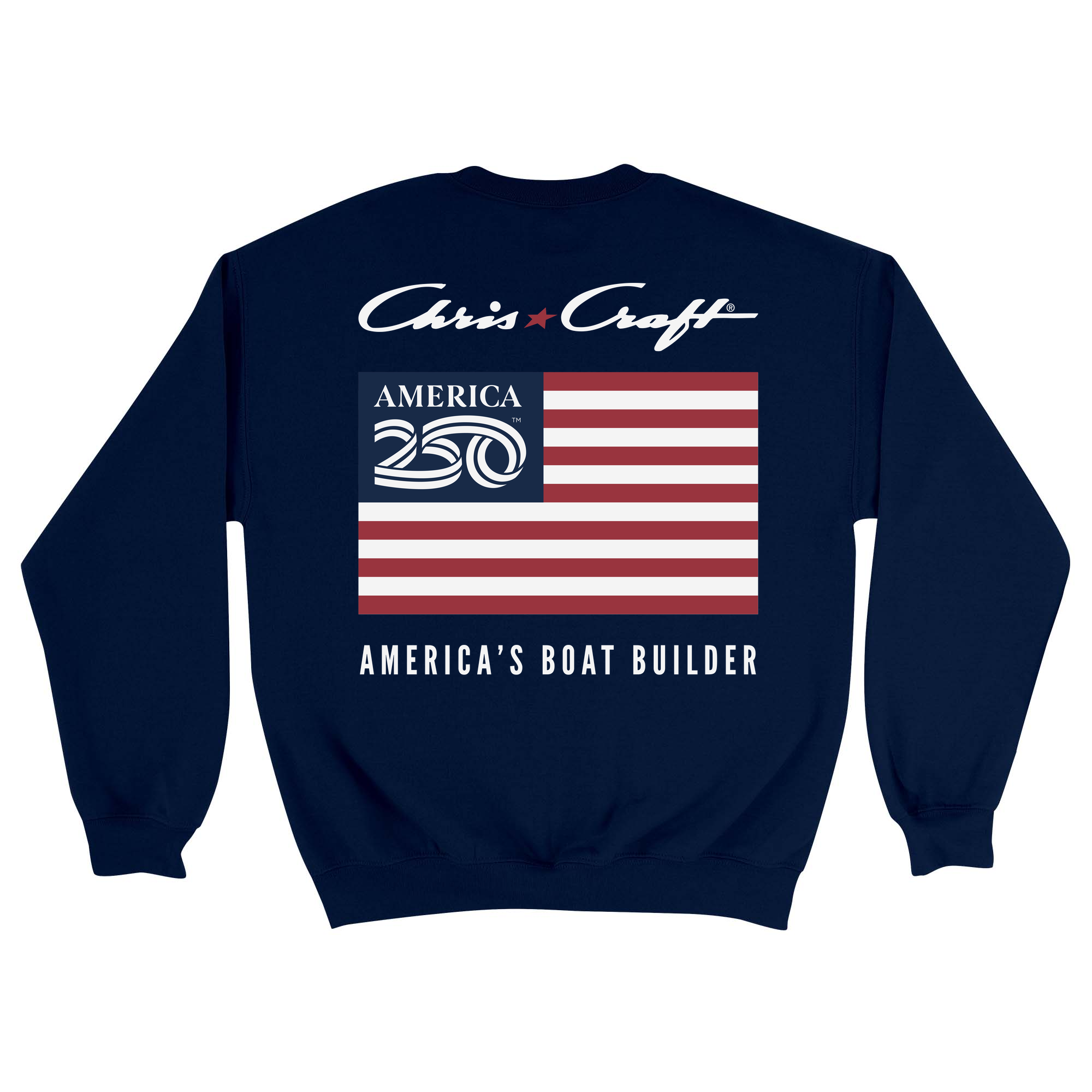 Unisex Medium Navy Crewneck Sweatshirt