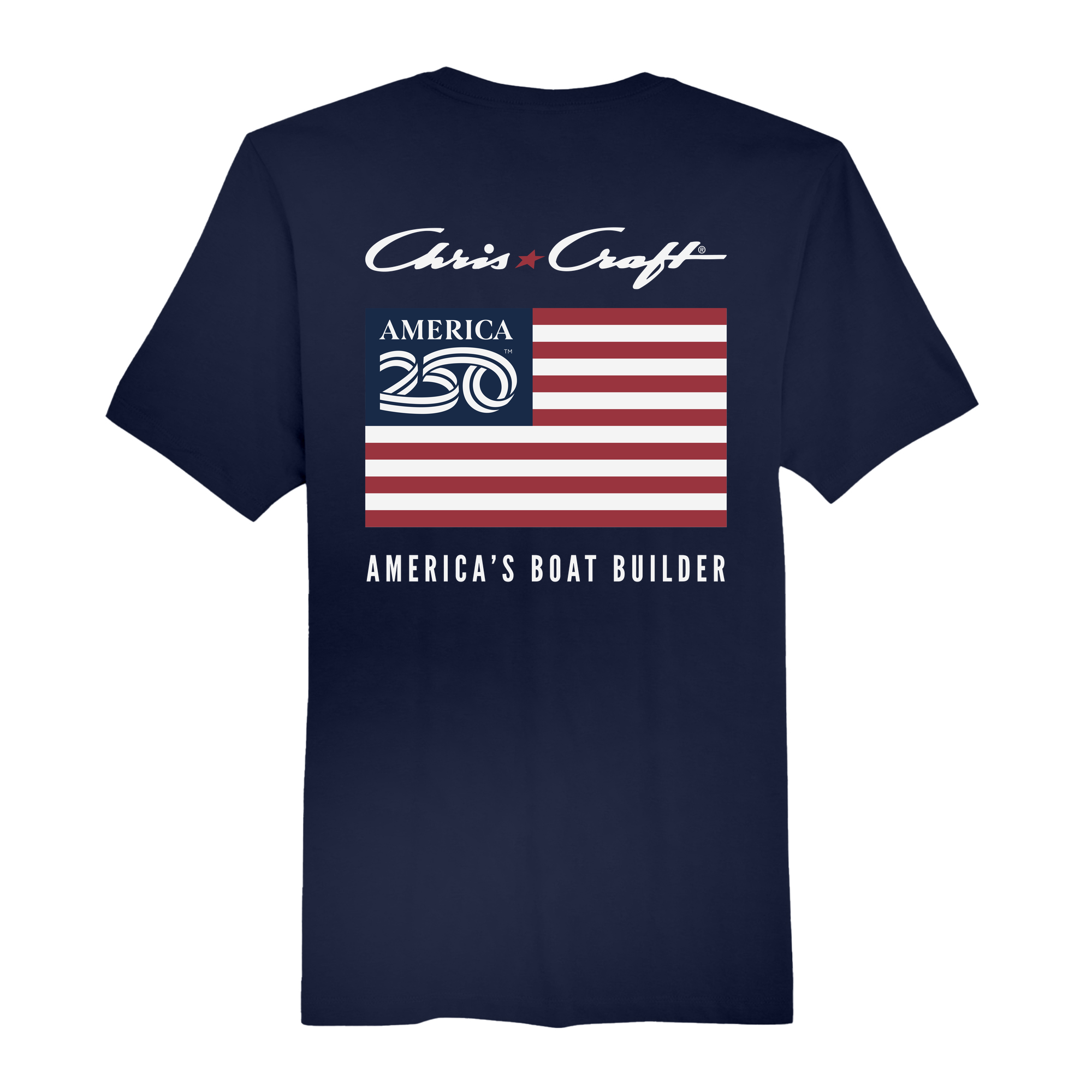 Mens Medium Navy Short Sleeve Tee