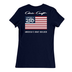 Womens Medium Navy Women's Short Sleeve Tee