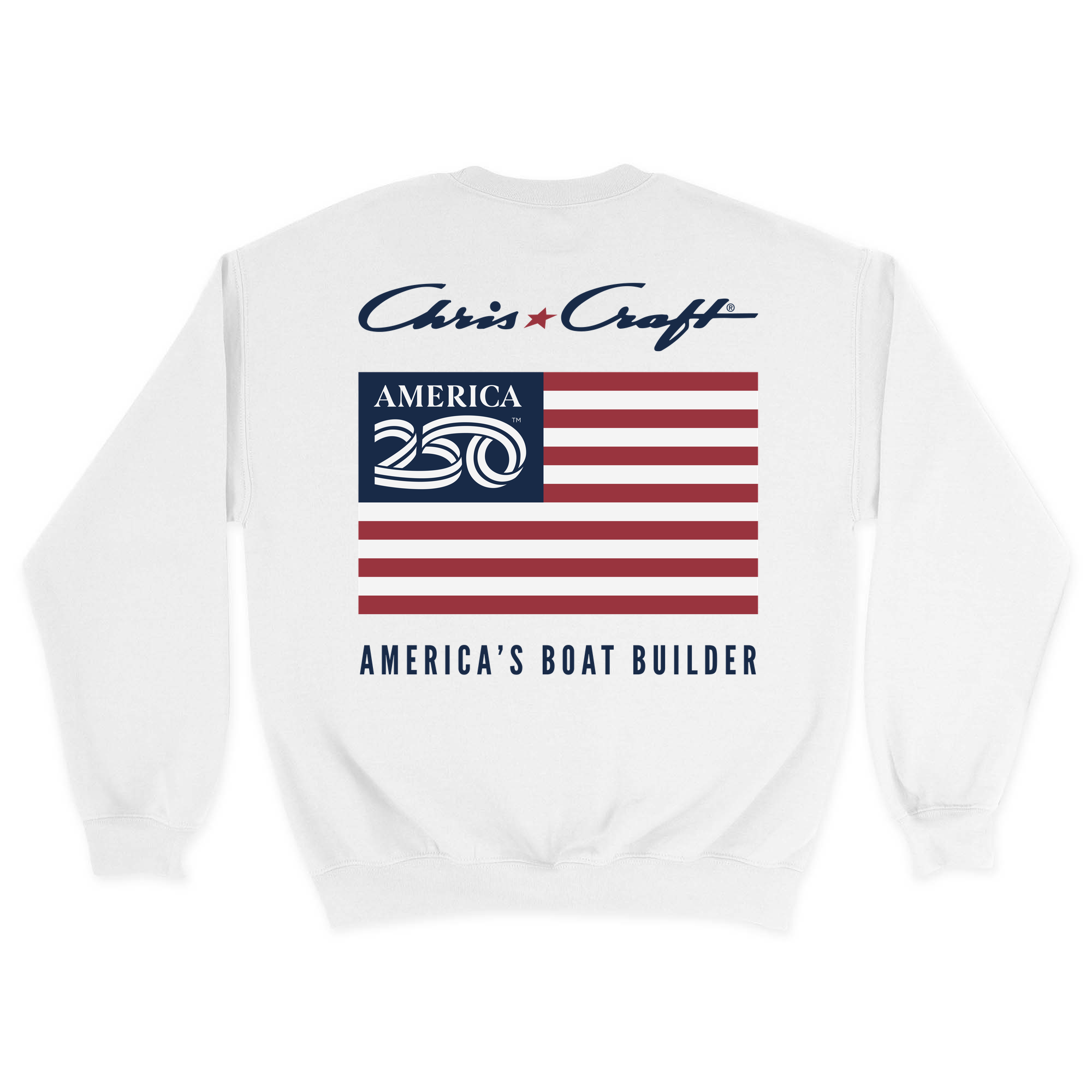 Unisex Medium White Crewneck Sweatshirt