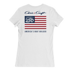 Womens Medium White Women's Short Sleeve Tee