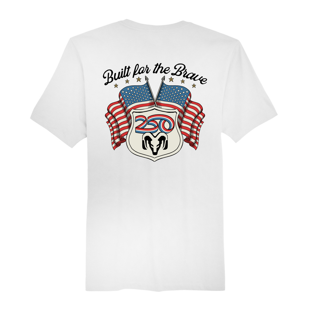 Mens Medium White Short Sleeve Tee