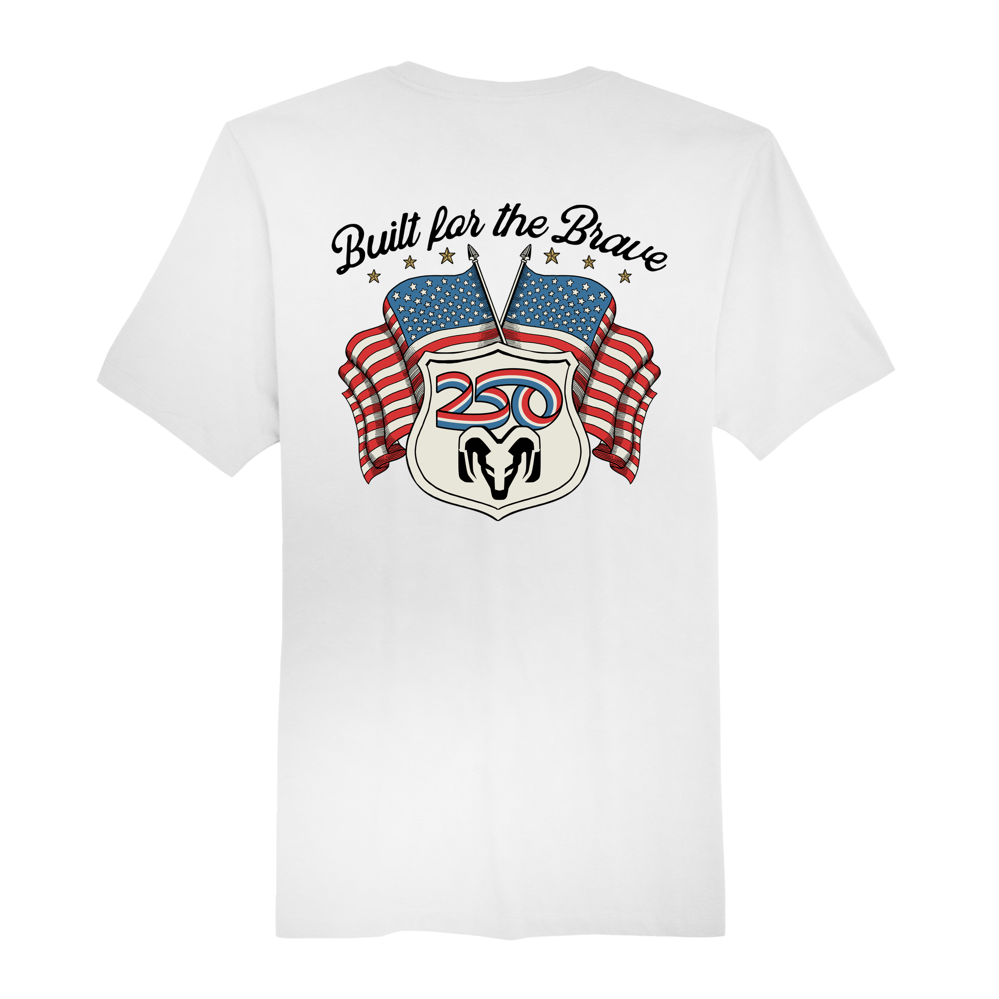 Mens Medium White Short Sleeve Tee