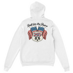 Mens Medium White Style_Hoodie