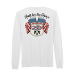 Mens Medium White Style_Long Sleeve