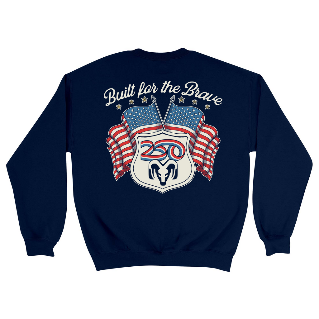 Unisex Medium Navy Crewneck Sweatshirt