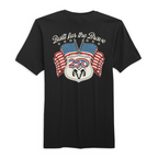 Mens Medium Black Short Sleeve Tee