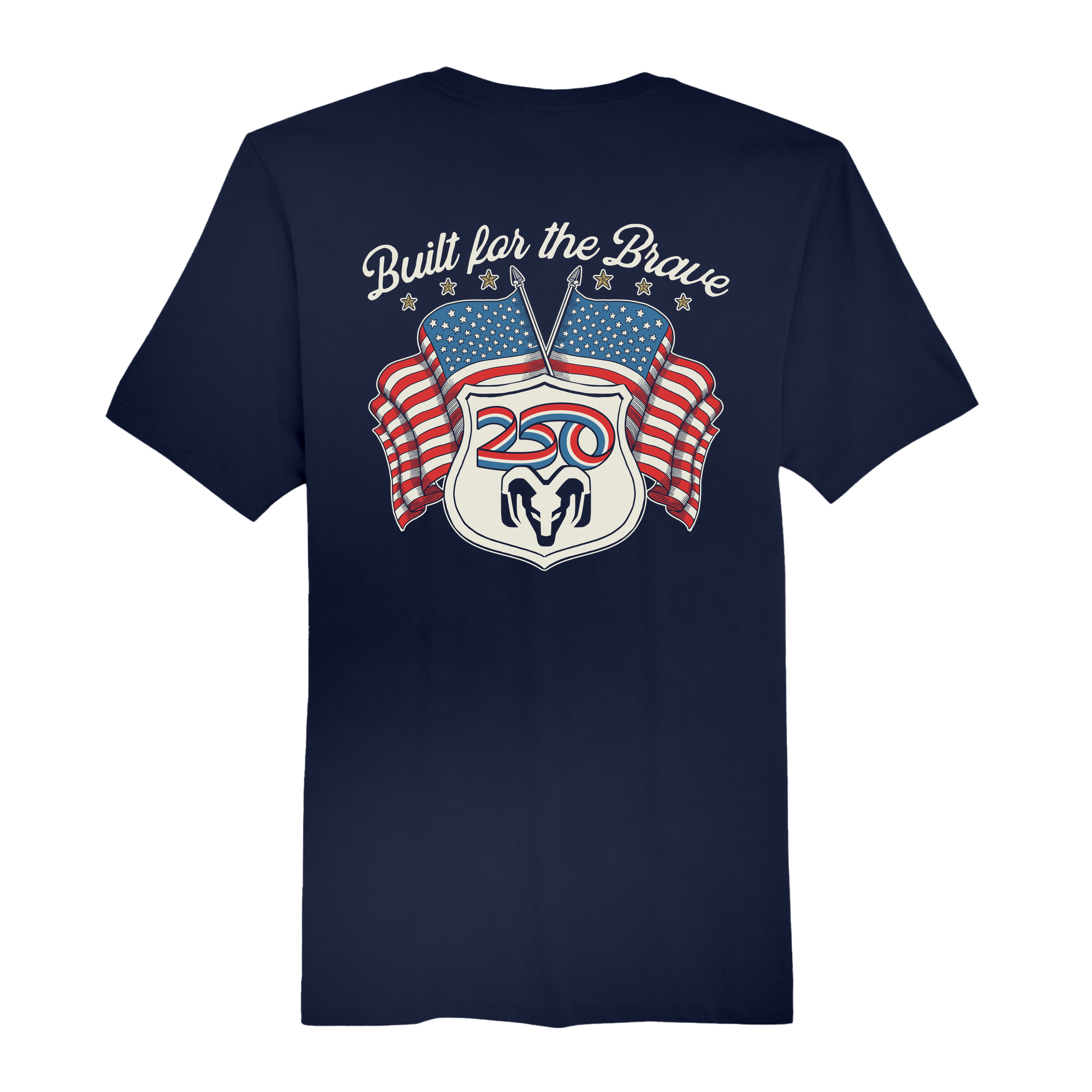 Mens Medium Navy Short Sleeve Tee