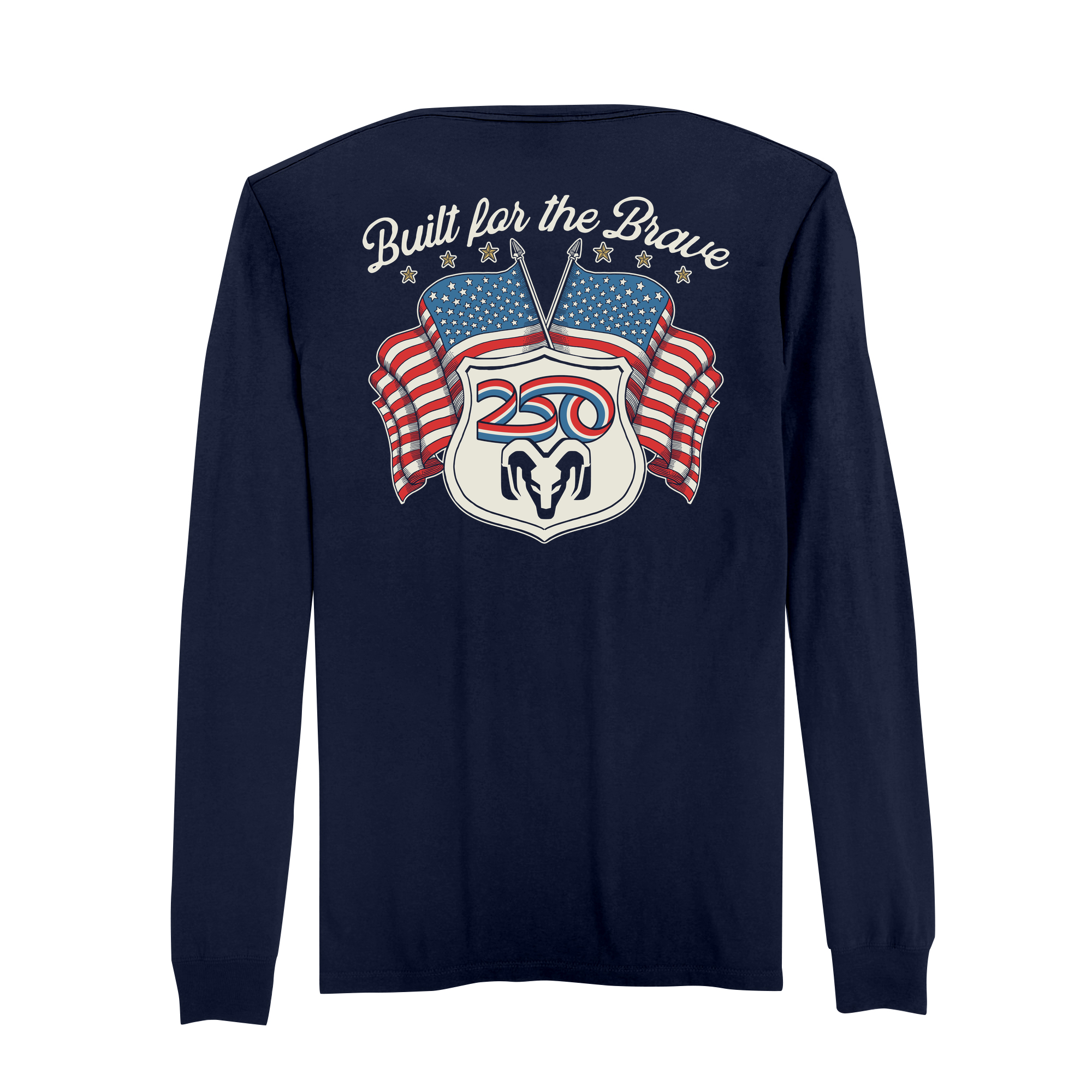 Mens Medium Strong Navy Style_Long Sleeve