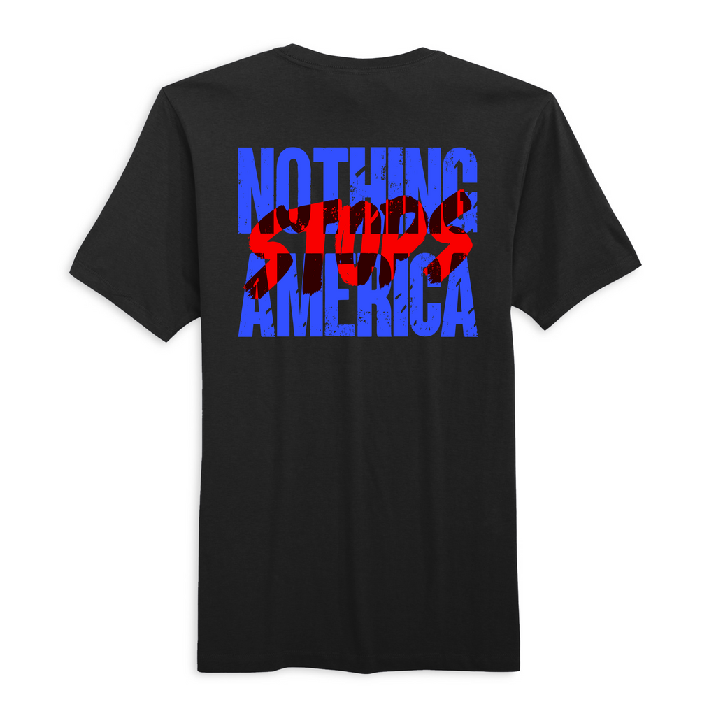 Mens Medium Black Short Sleeve Tee