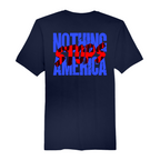 Mens Medium Navy Short Sleeve Tee