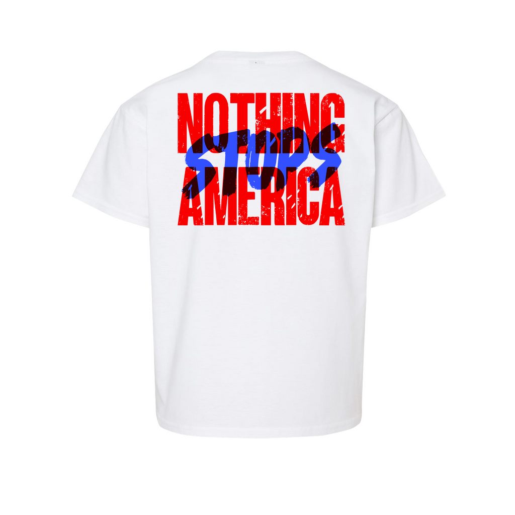 Kids Medium White Style_T-Shirt