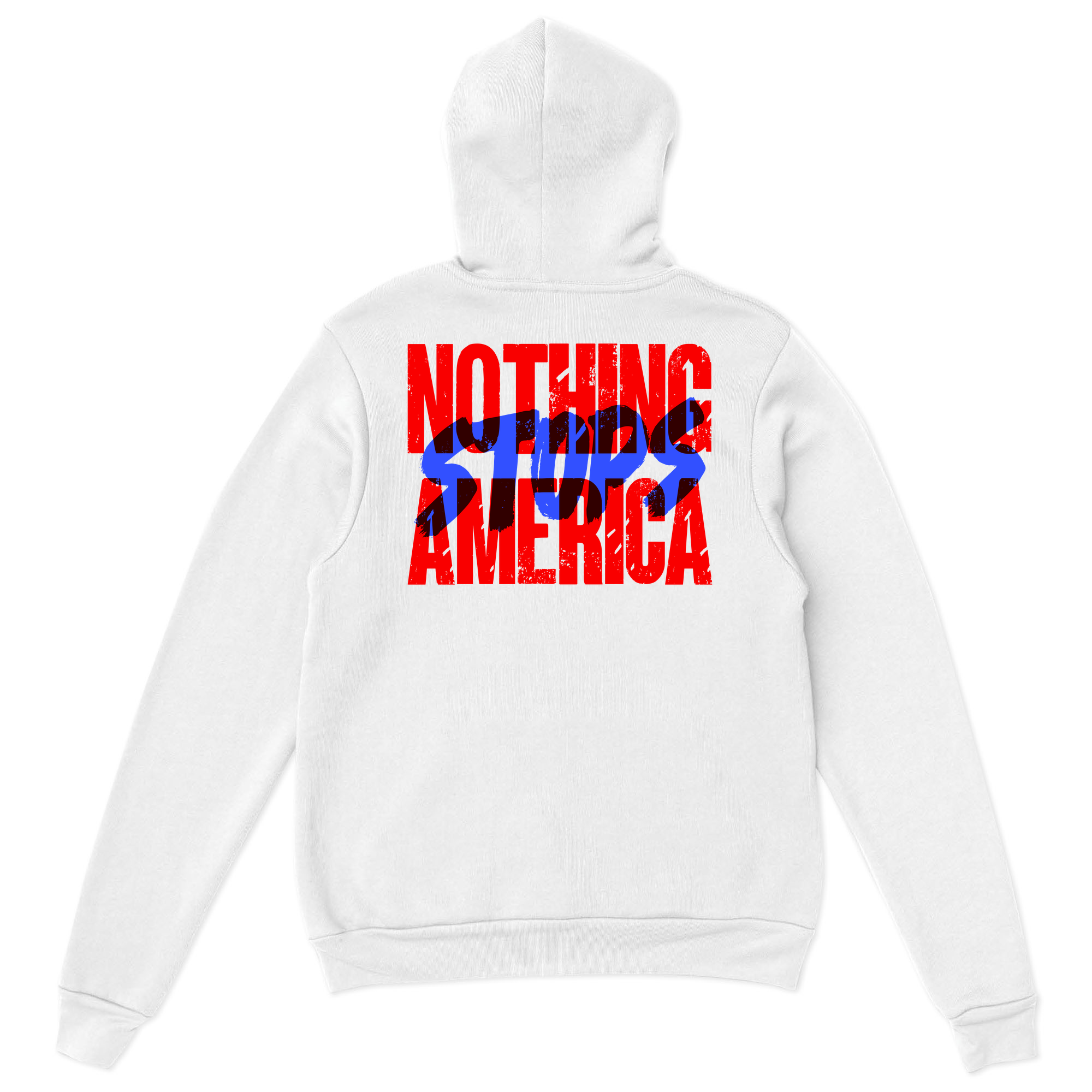 Mens Medium White Style_Hoodie