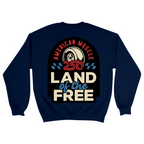 Unisex Medium Navy Crewneck Sweatshirt